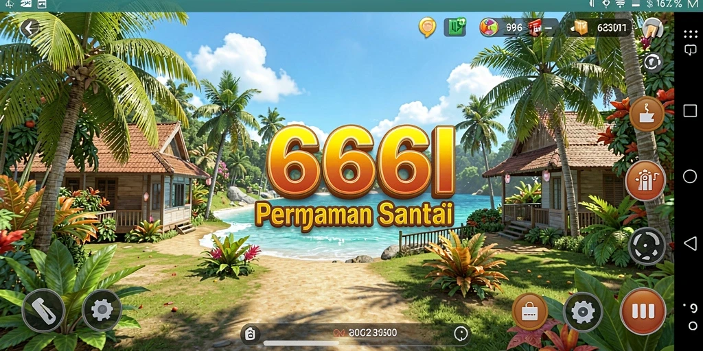 Tampilan menarik dari gameplay <strong>666I</strong> yang menghibur dan penuh warna.