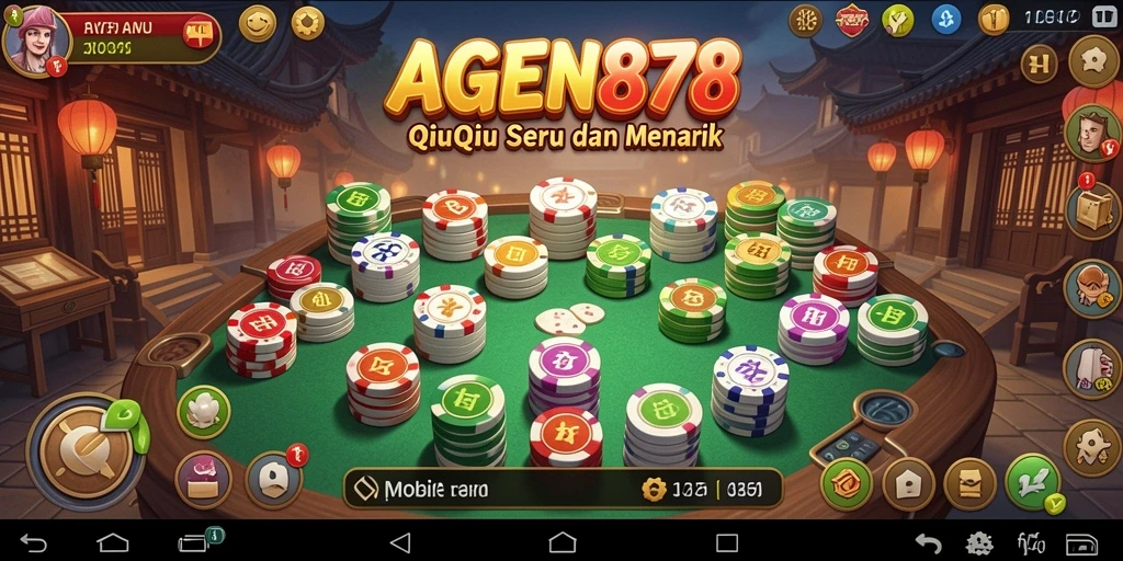 Screenshot gameplay QiuQiu yang seru di AGEN878.