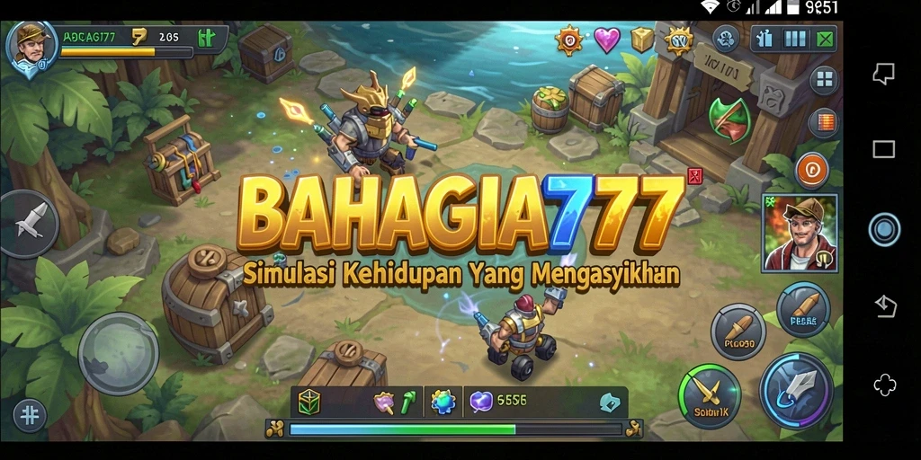 Tampilan gameplay BAHAGIA777 yang interaktif dan menarik.