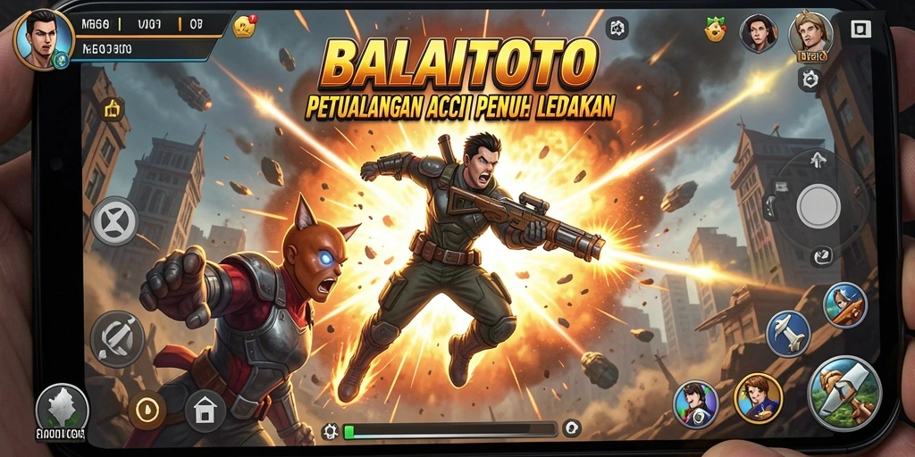Tampilan gameplay seru BALAITOTO dengan aksi yang mendebarkan.