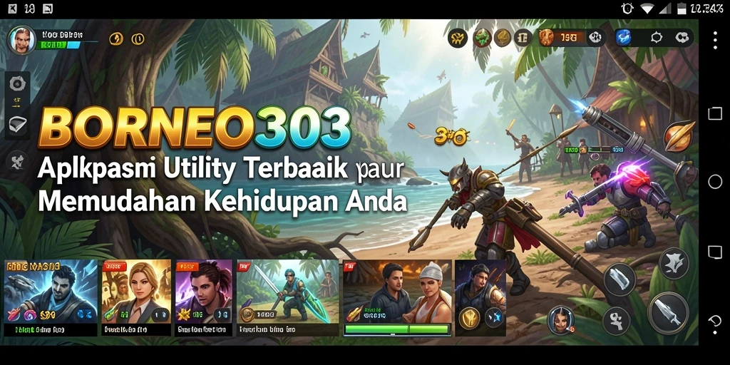 Tampilan antarmuka BORNEO303 yang user-friendly dan fungsional.