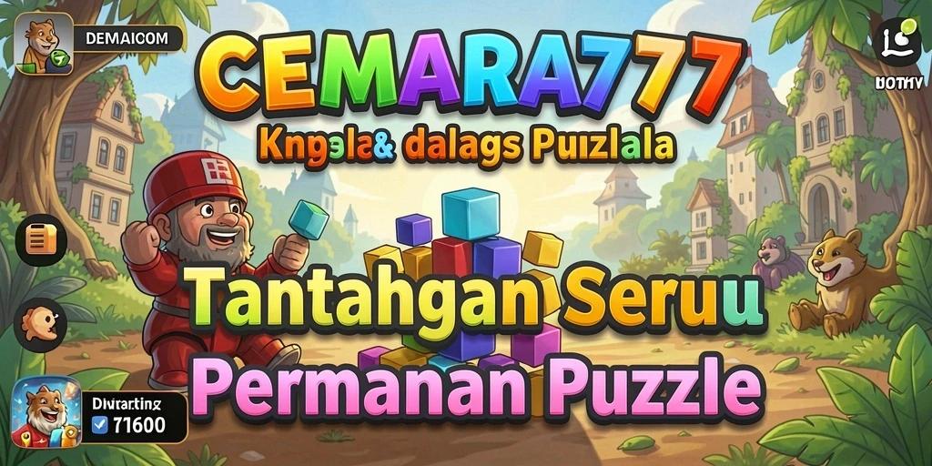 Gameplay seru CEMARA777 dengan beragam teka-teki menarik.