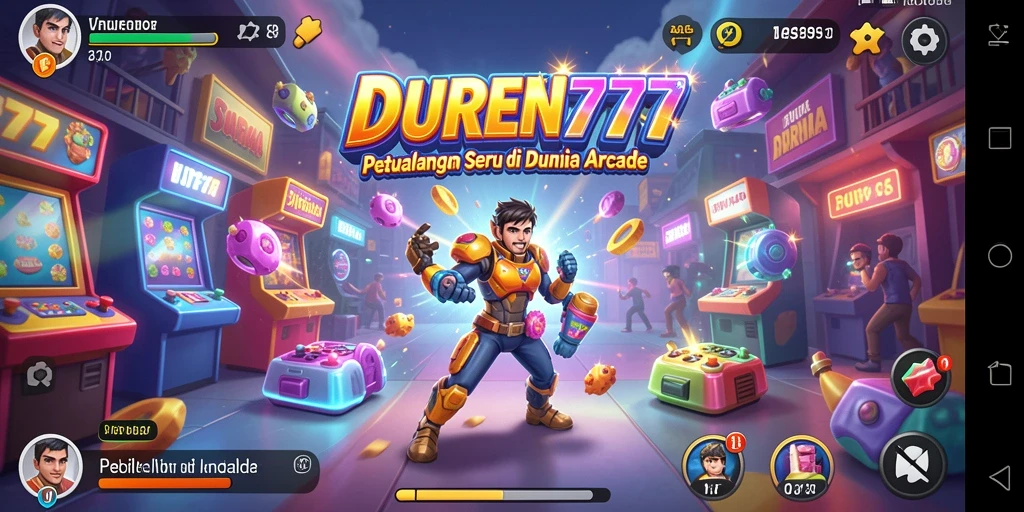 Tampilan gameplay seru dari DUREN777 yang mengasyikkan.