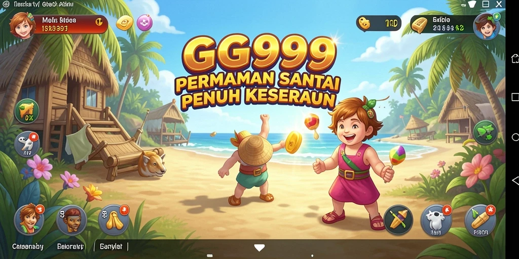Tampilan gameplay GG999 yang seru dan menghibur.