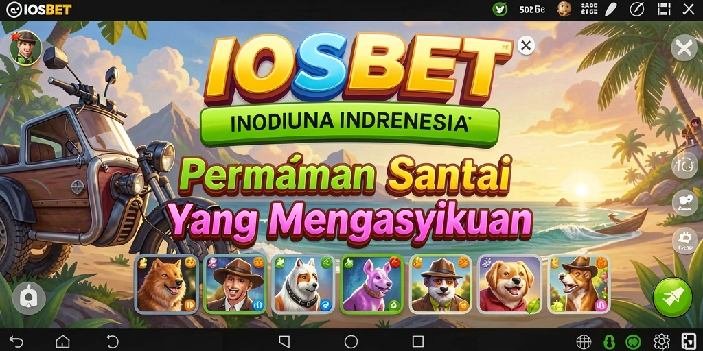 Tampilan screenshot IOSBET menampilkan keseruan gameplay yang santai.