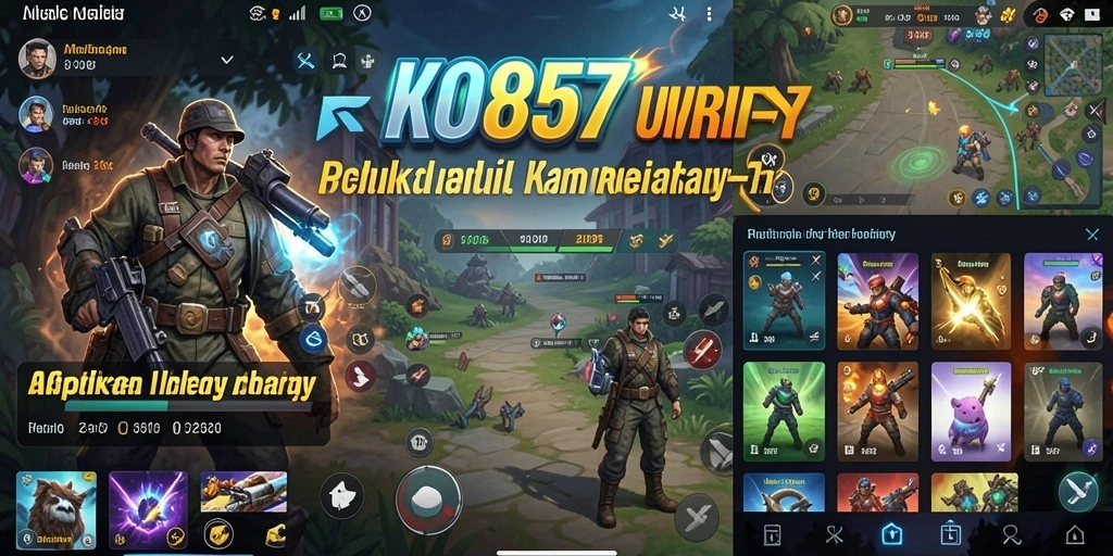 Tampilan antarmuka KO857 yang intuitif dan mudah digunakan.