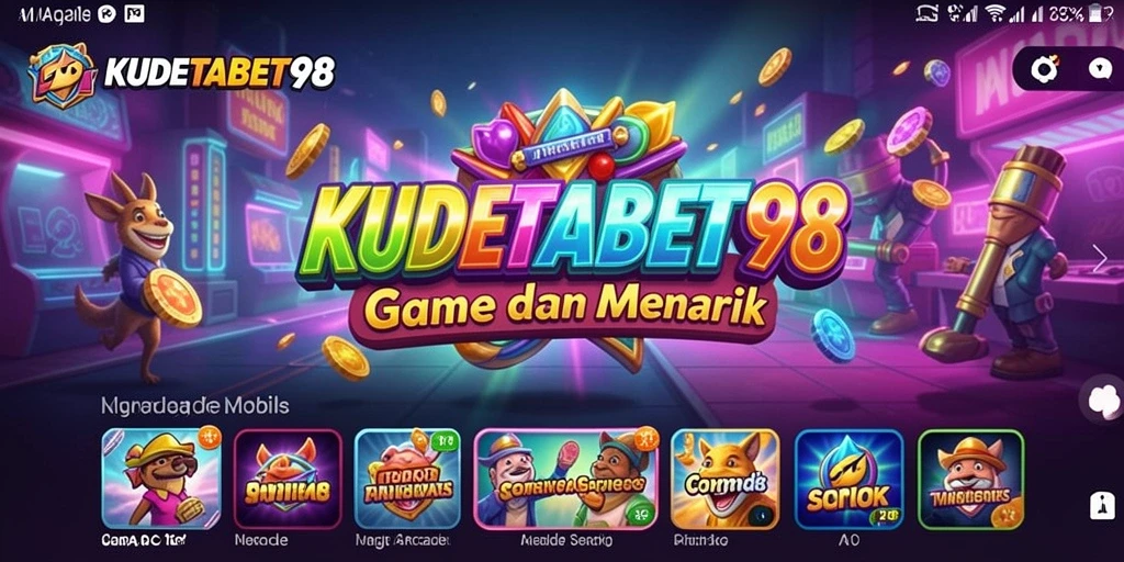 Tampilan gameplay menarik dan seru di KUDETABET98.