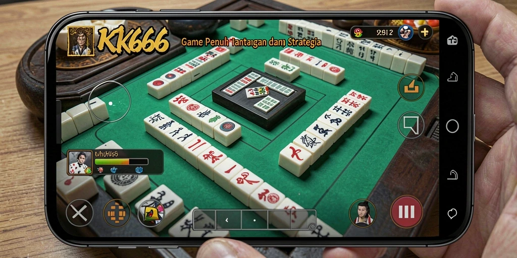 Screenshot NK666 menampilkan gameplay Mahjong yang seru dan menantang.