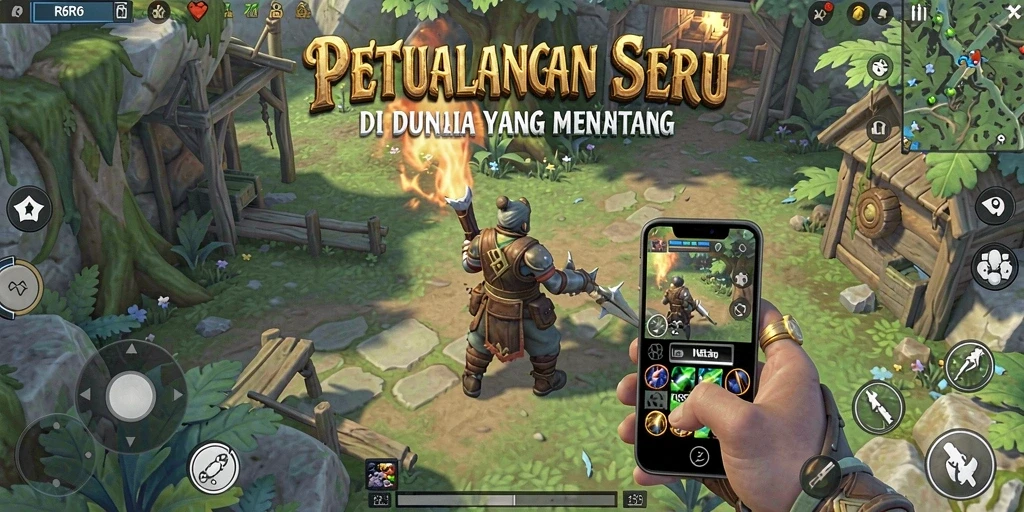 Tampilan gameplay R6R6 yang menakjubkan dalam setiap petualangan.
