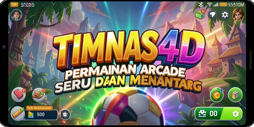 Tampilan gameplay seru dari TIMNAS4D, penuh aksi dan tantangan.