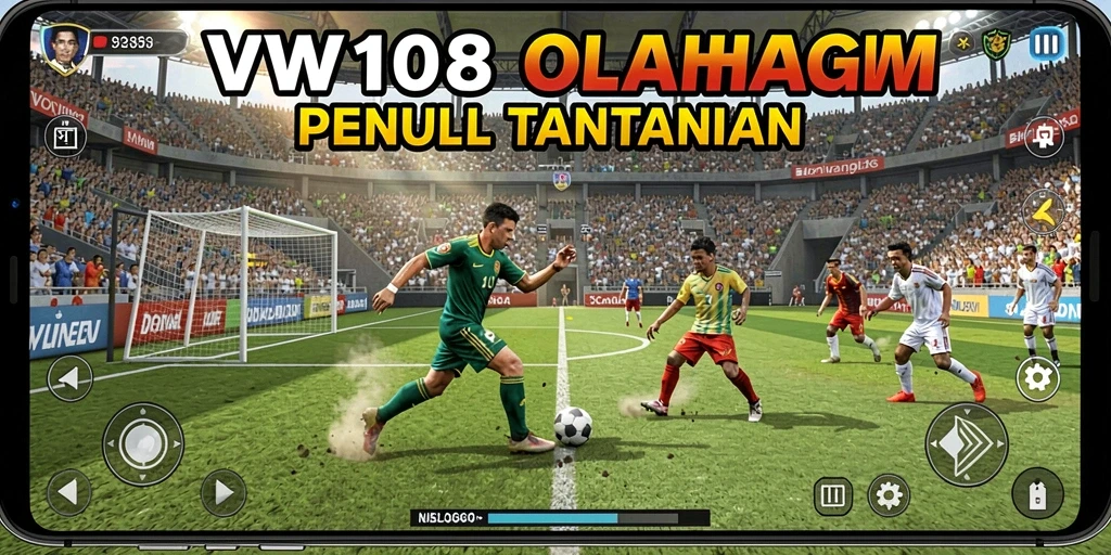 Tampilan gameplay yang seru dalam VW108 dengan aksi olahraga.